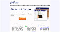 Desktop Screenshot of flashcardlearner.com